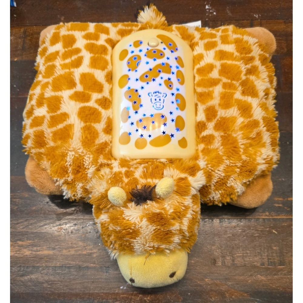 Vtg Pillow Pets Dream Lites Giraffe Night Light Plush – Tested Working